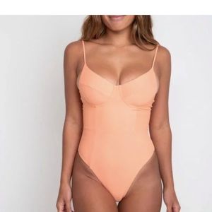 Skatie one piece- Rachel in orange color. Size Small. NWT, never worn.
